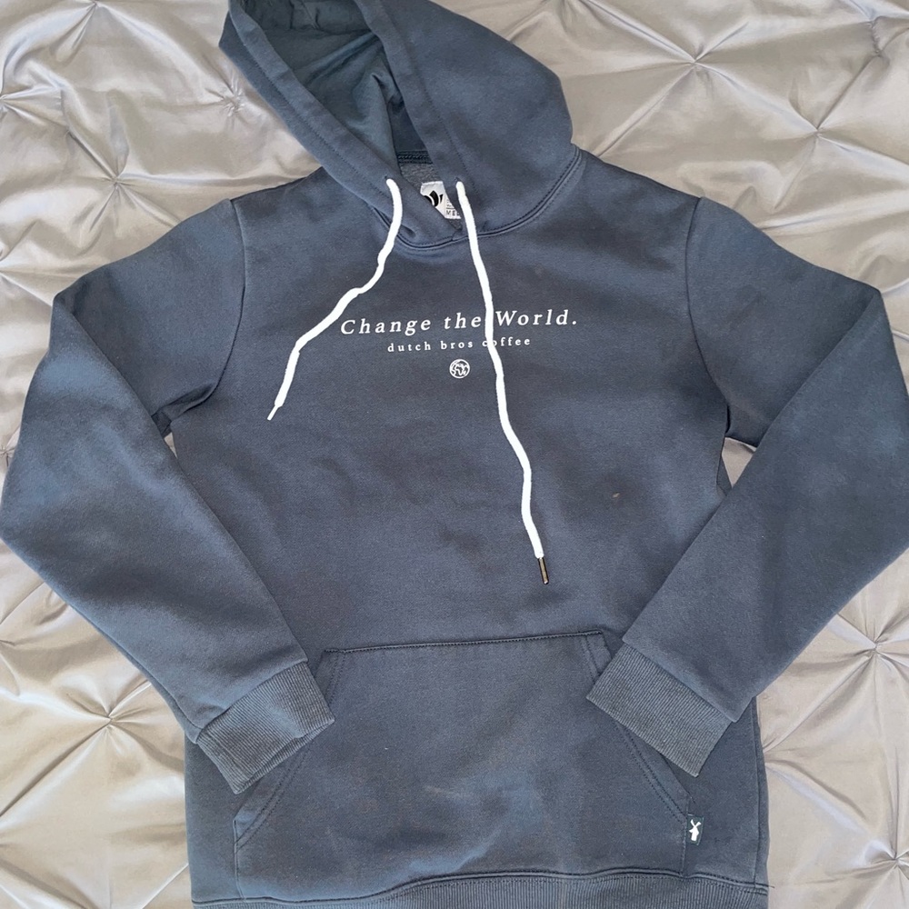 Dutch Bros gray size M sweatshirt
